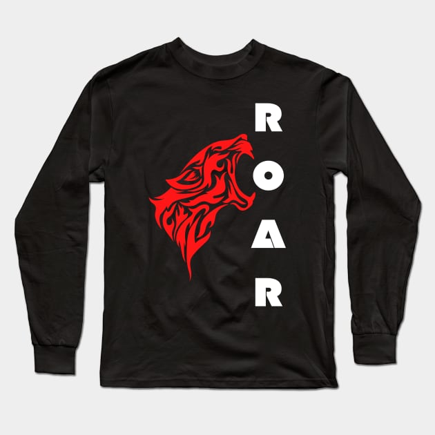 ROAR Long Sleeve T-Shirt by Rusty-Gate98